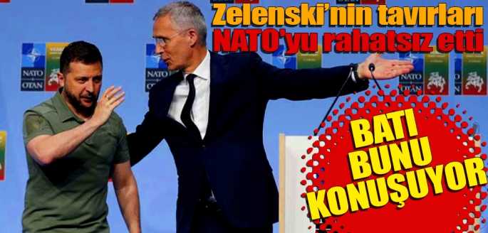 Zelenski’nin tavırları NATO'yu rahatsız etti! Batı bunu konuşuyor